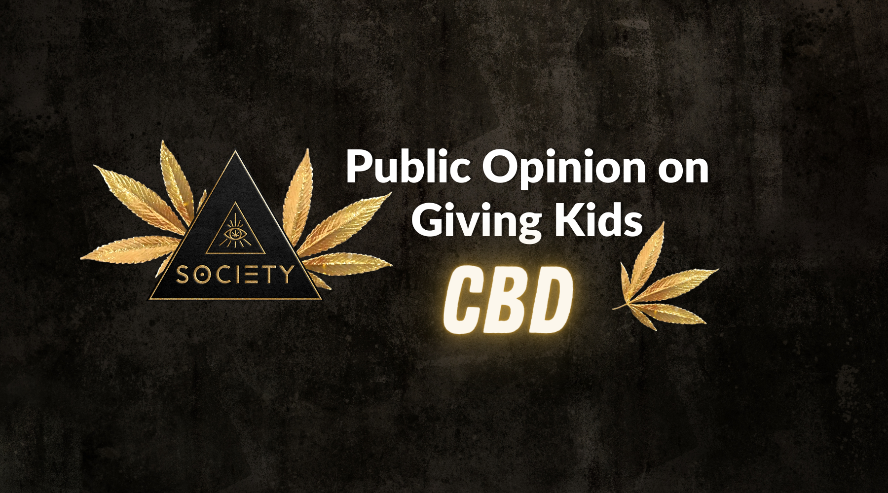 Public opinion on giving kids cbd