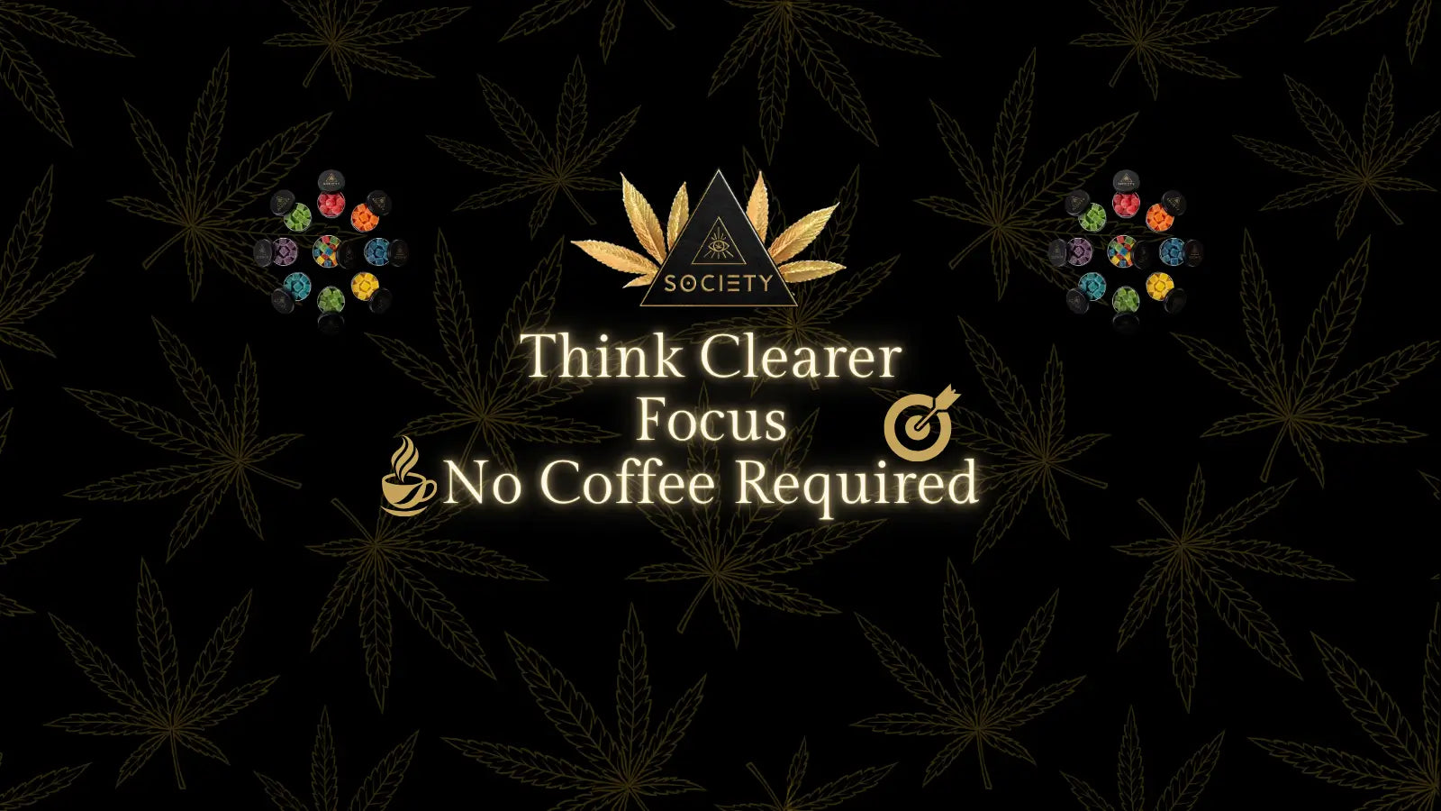 best edibles for focus softgel and microdose gummy flat lay