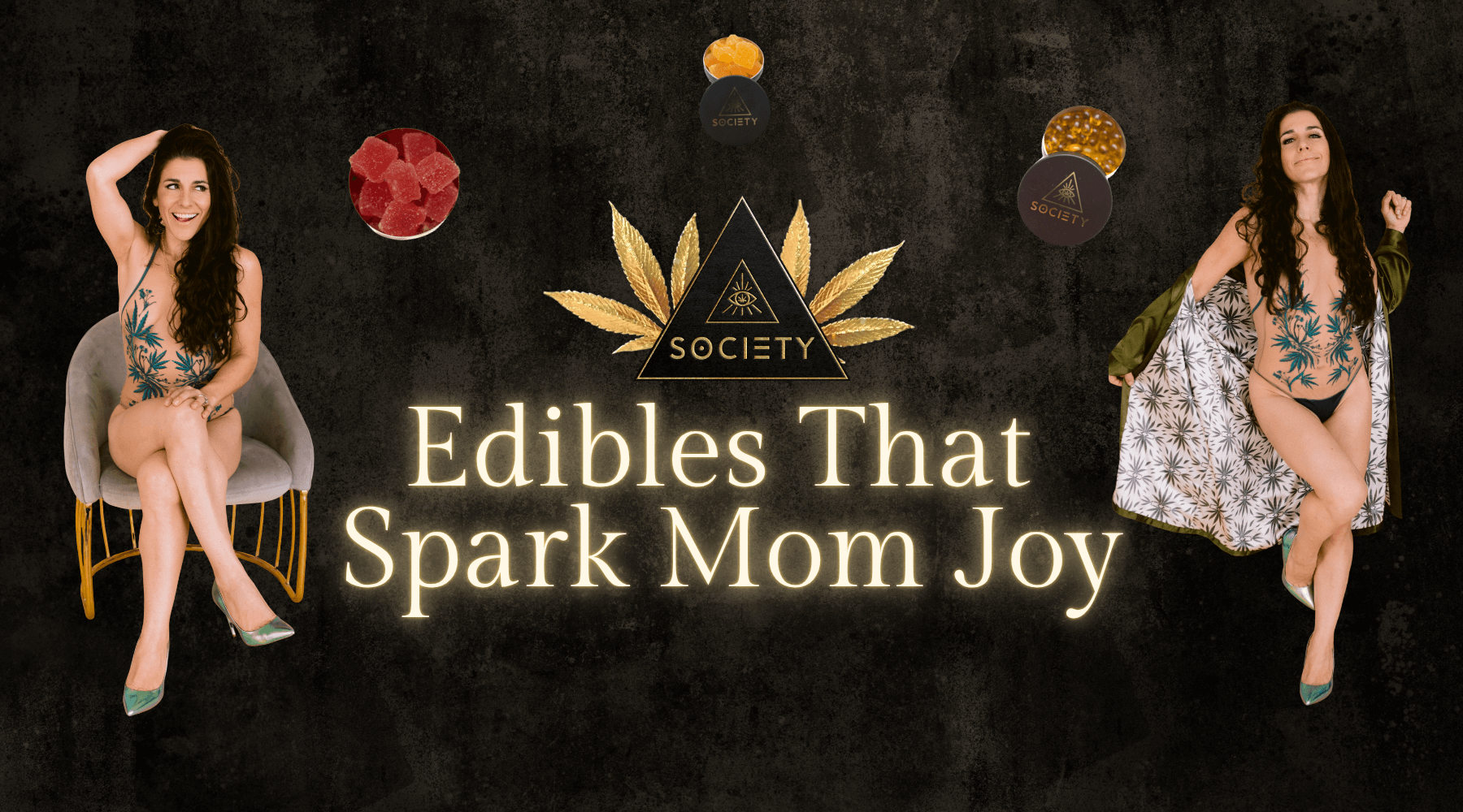 Best edibles for sex and mood arousal gummies for women – Society’s Passion sex gummies with CBD and microdose THC