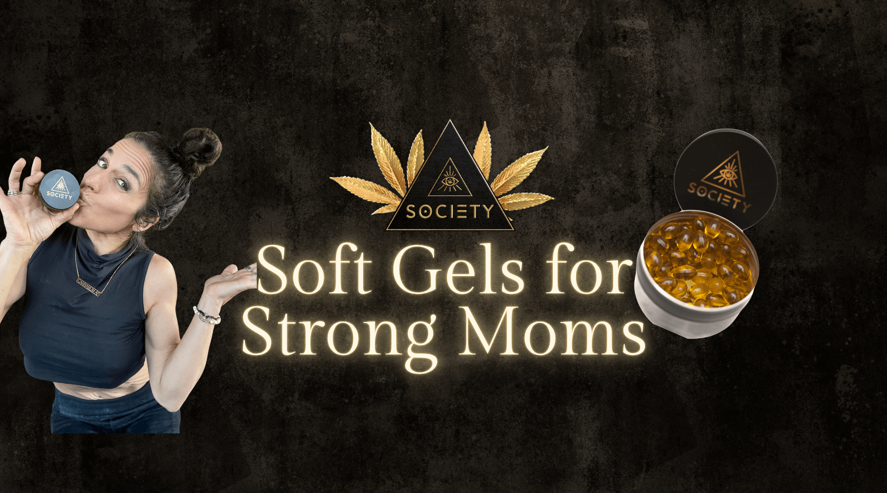 CBDA SoftGels for cannamoms daily wellness and anxiety relief support