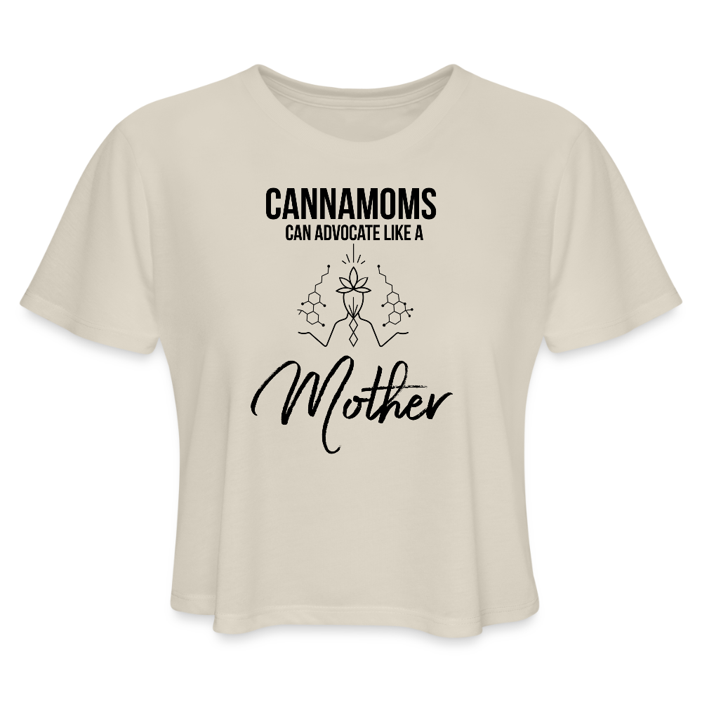 CannaMoms Can Advocate Like a Mother Women's Flowy Muscle Tank - dust
