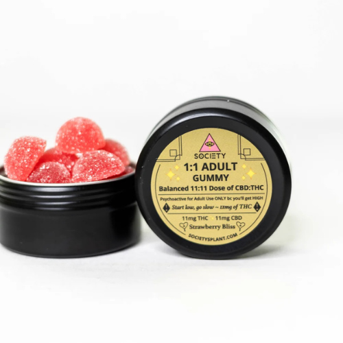 1:1 Adult Gummies D9 Edibles | THC Mood Gummies