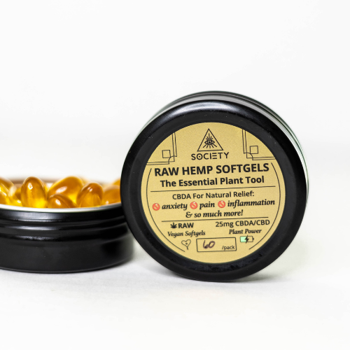 Raw CBDA + CBD Softgels