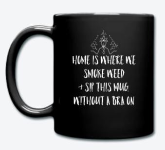 High Society Mama Smoke Weed / Dope Mom Mug - Society
