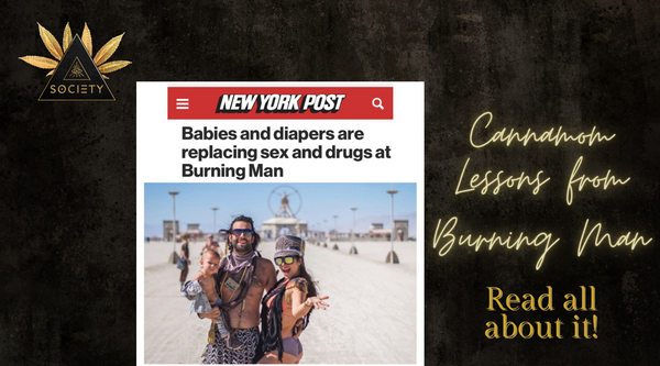 Burning man mom cannamom cannabis festival drugs kids