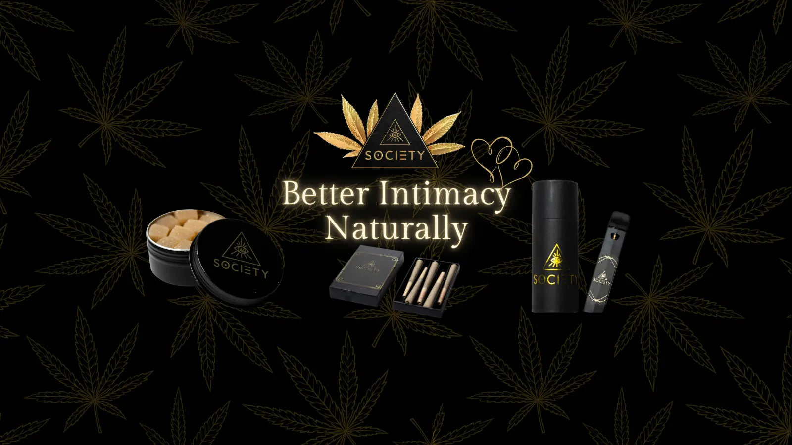 Passion intimacy gummies with CBD and low-dose THC for arousal