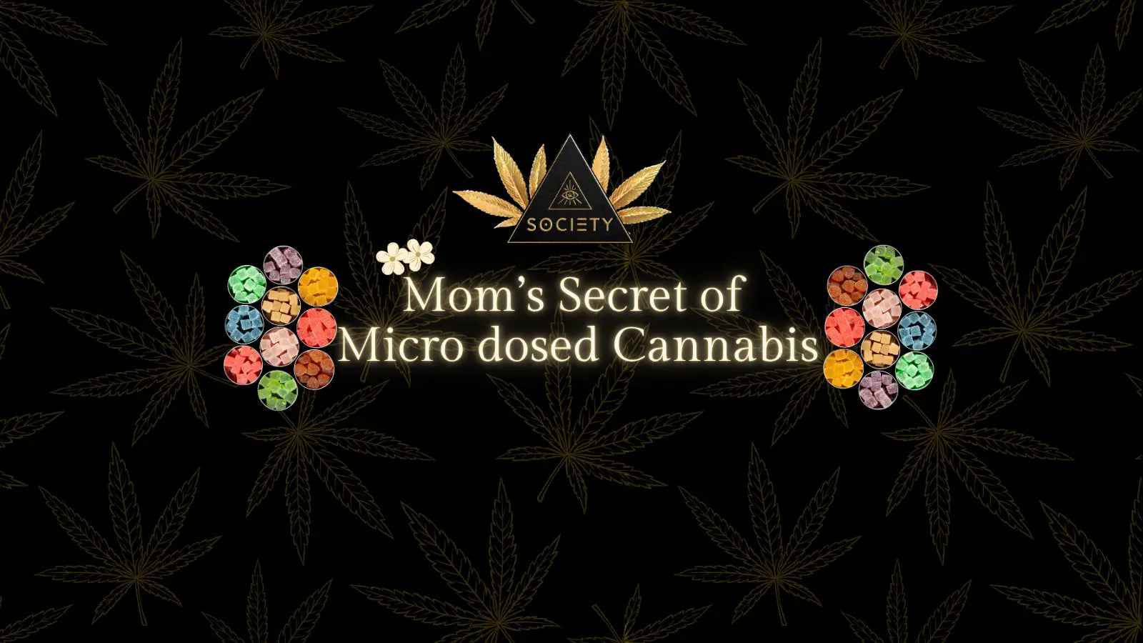 mom holding micro gummies for mood lift during school pickup chaos