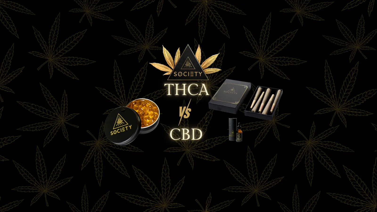 THCA and CBD products
