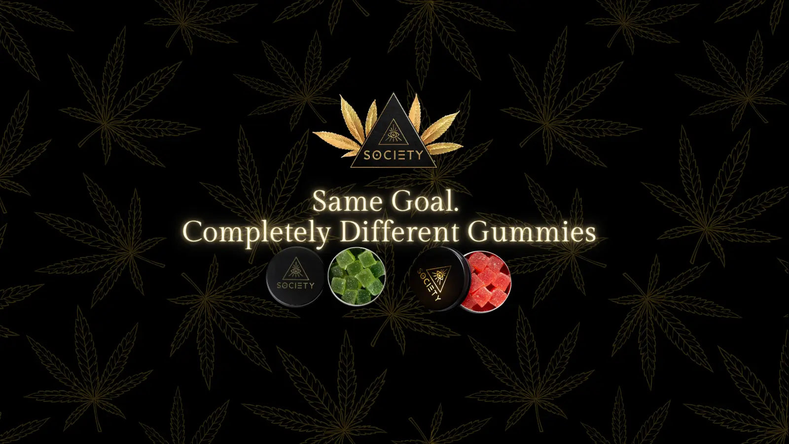 THCV gummy and microdose gummy side by side on wellness counter