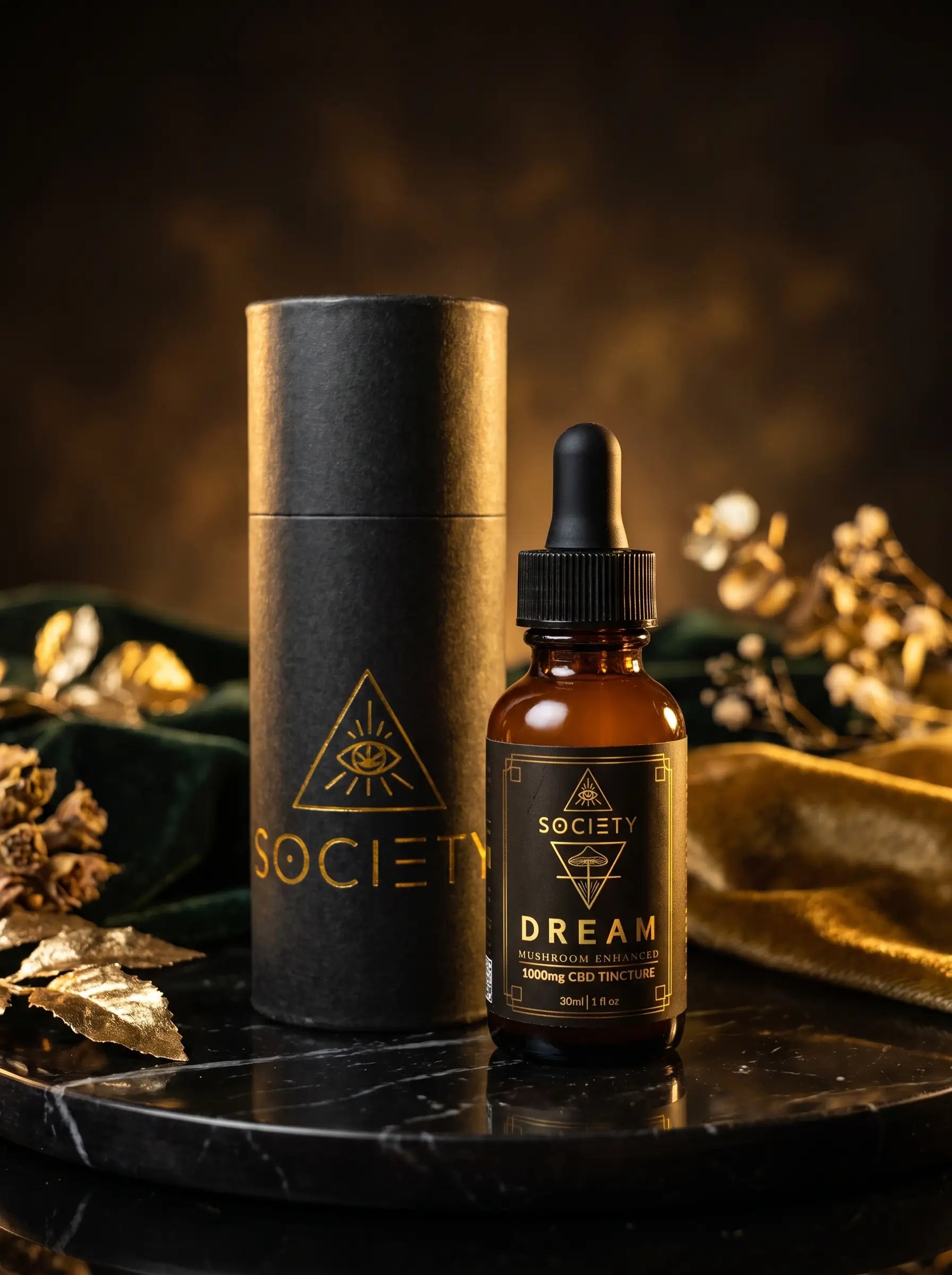 Dream CBD & Mushroom Tincture