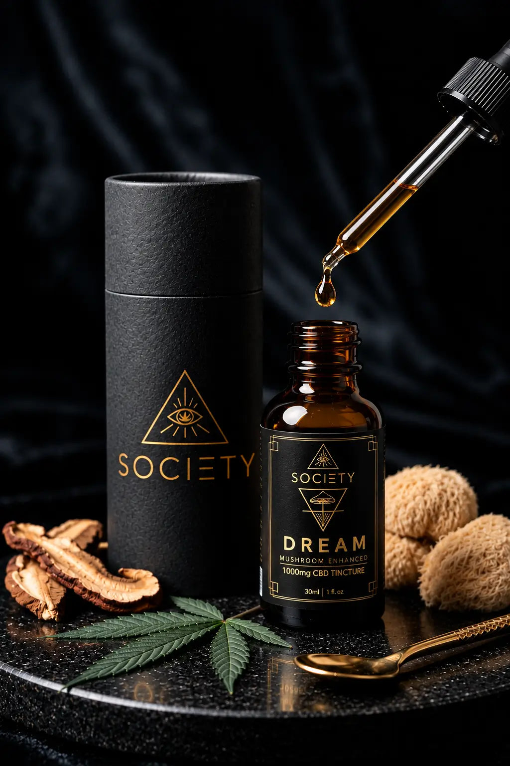 Dream CBD & Mushroom Tincture