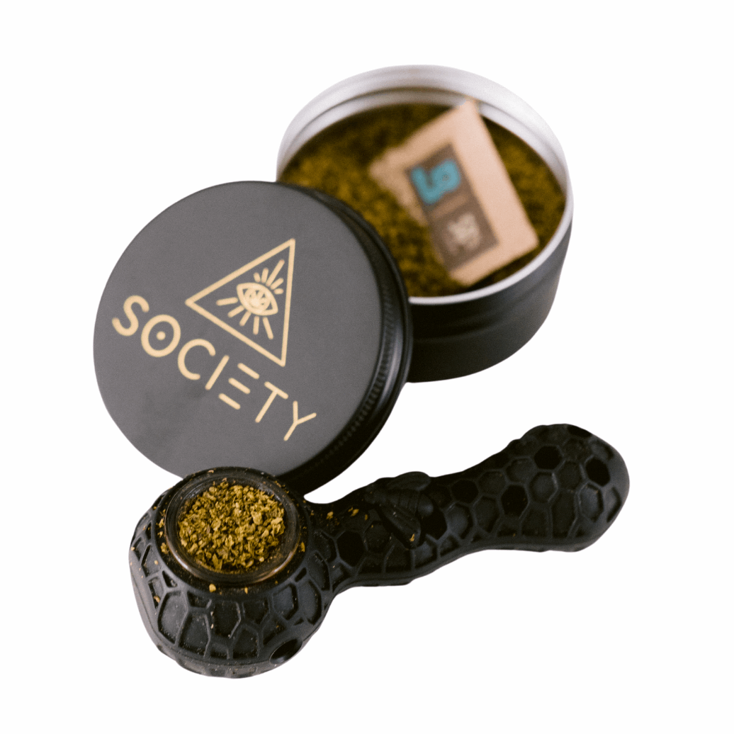 Smokeable herbs Hemp_flower_preground_CBG_flower_Societys_Plant