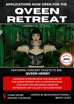 Qveen Retreat for Weed Women