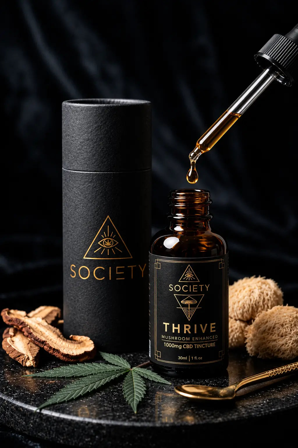Thrive CBD & Mushroom Tincture