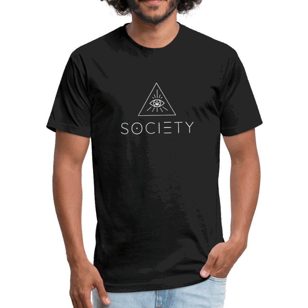 Men's SOCIETY Fitted Cotton/Poly T-Shirt by Next Level - Society