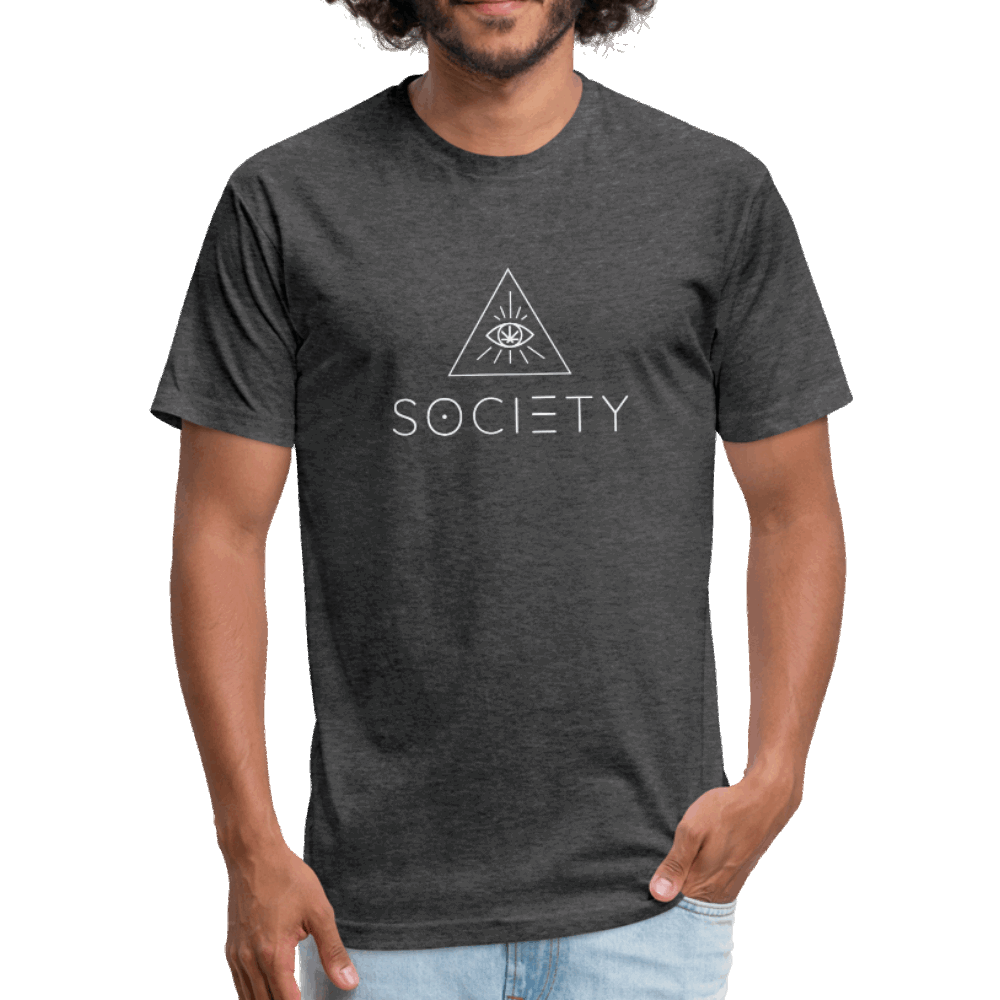 Men's SOCIETY Fitted Cotton/Poly T-Shirt by Next Level - Society