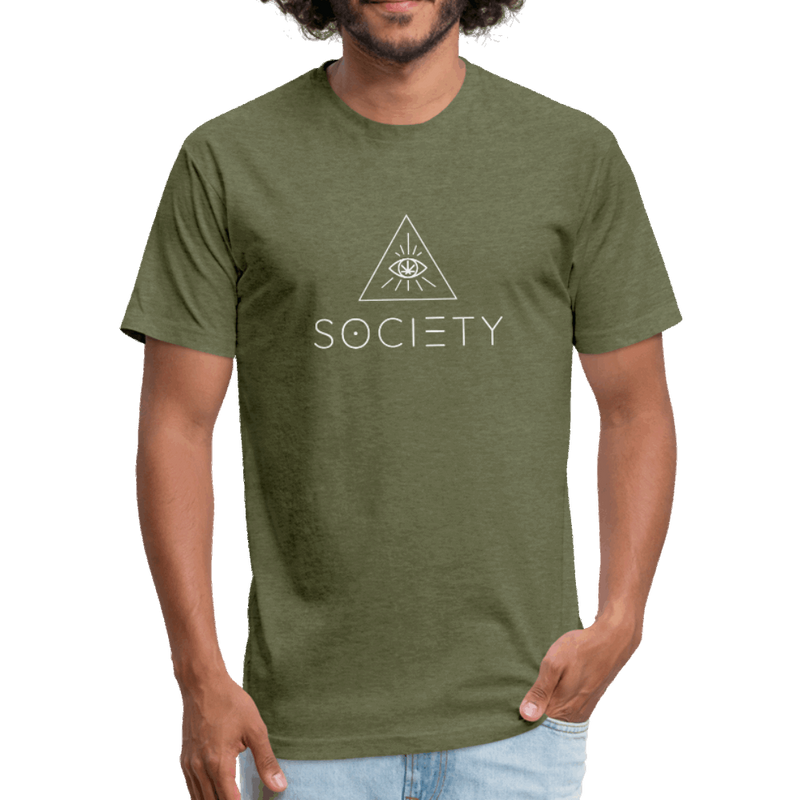 Men's SOCIETY Fitted Cotton/Poly T-Shirt by Next Level - Society