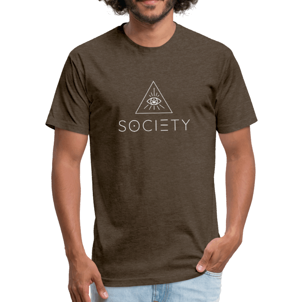 Men's SOCIETY Fitted Cotton/Poly T-Shirt by Next Level - Society