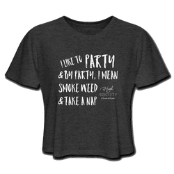 I like to Party High Society Mama Women's Cropped T-Shirt - Society