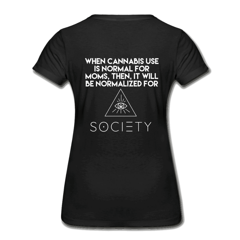 2 sided Moms Change the Future & Normalize Women’s Premium Organic T-Shirt - Society