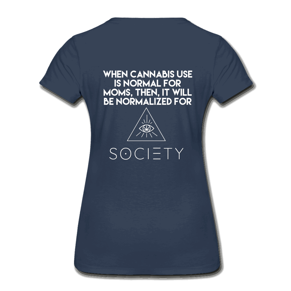 2 sided Moms Change the Future & Normalize Women’s Premium Organic T-Shirt - Society