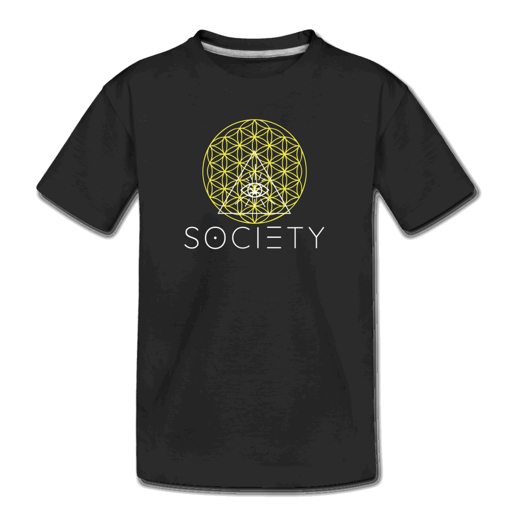 Kid’s Society Flower of Life Premium Organic T-Shirt - Society