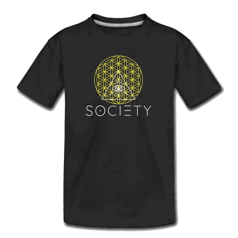 Kid’s Society Flower of Life Premium Organic T-Shirt - Society