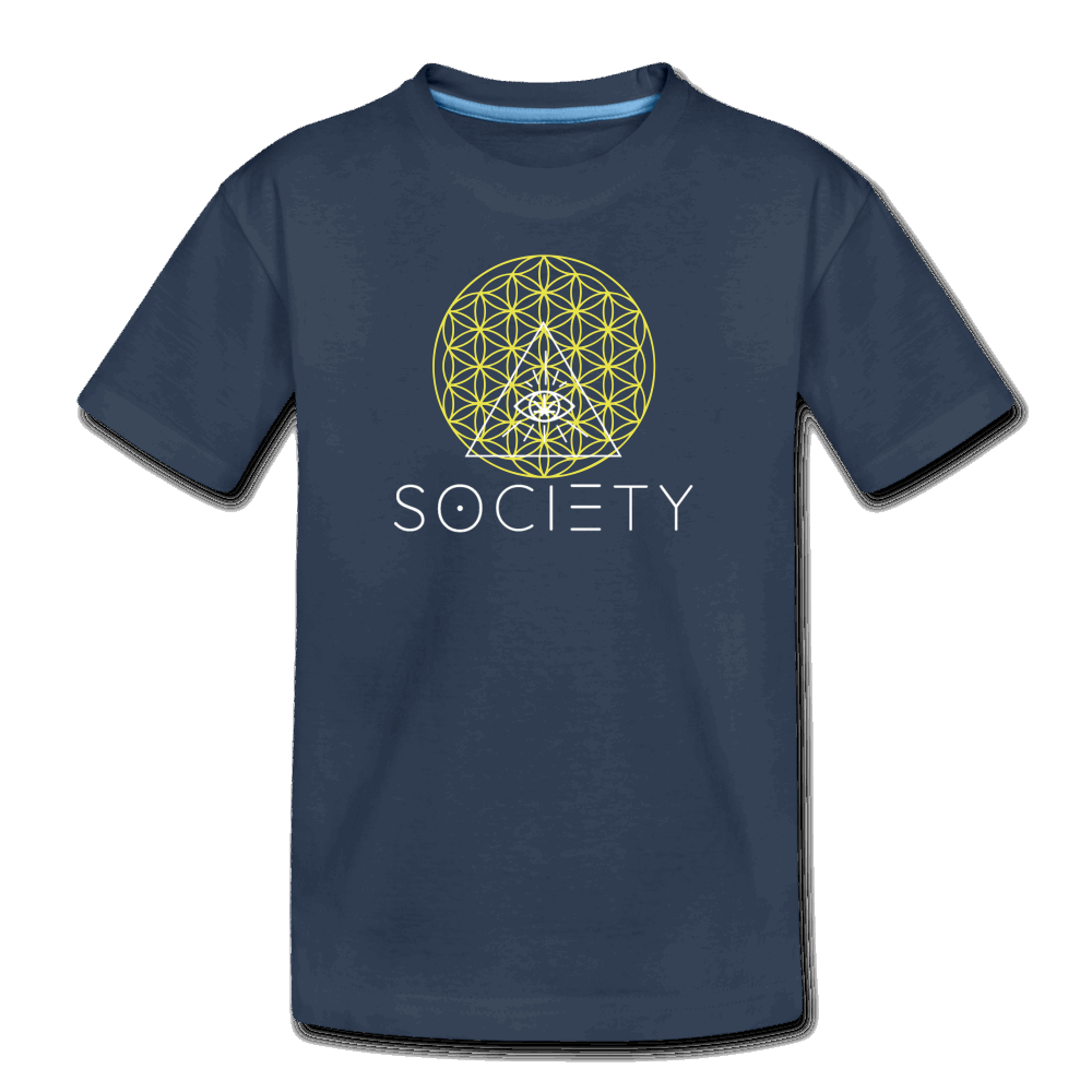 Kid’s Society Flower of Life Premium Organic T-Shirt - Society