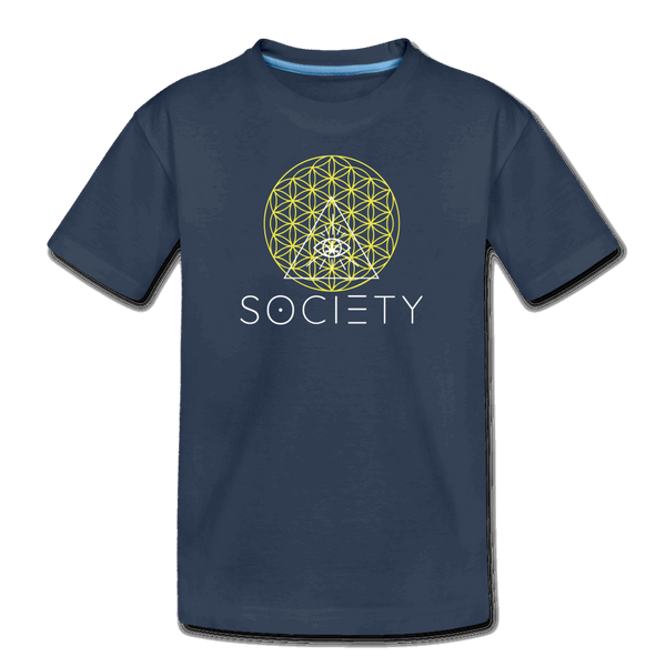 Kid’s Society Flower of Life Premium Organic T-Shirt - Society