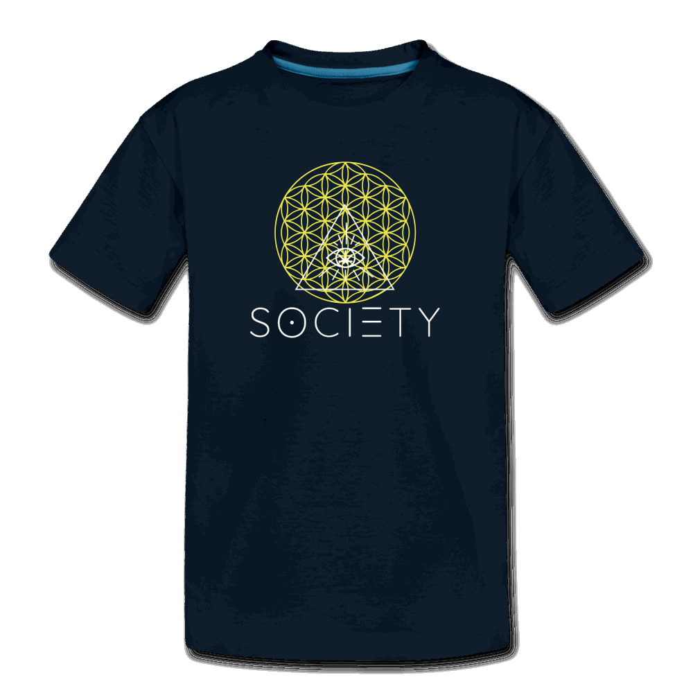 Kid’s Society Flower of Life Premium Organic T-Shirt - Society