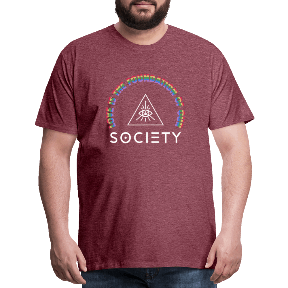 LOVE is the Foundation Premium T-Shirt - Society