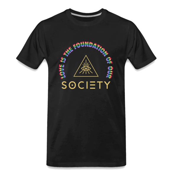 LOVE is Foundation SOCIETY GOLD Organic T-Shirt - Society
