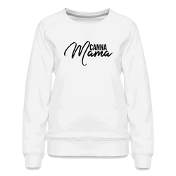 CannaMama High Society of Mamas Women’s Sweatshirt - white