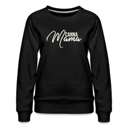 Canna Mama High Society of Mamas Dark Colors Women’s Sweatshirt - black