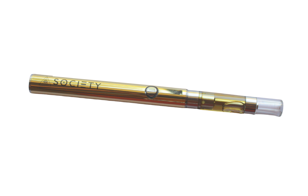 Gold SOCIETY 510 thread Vape Pen Battery - Society