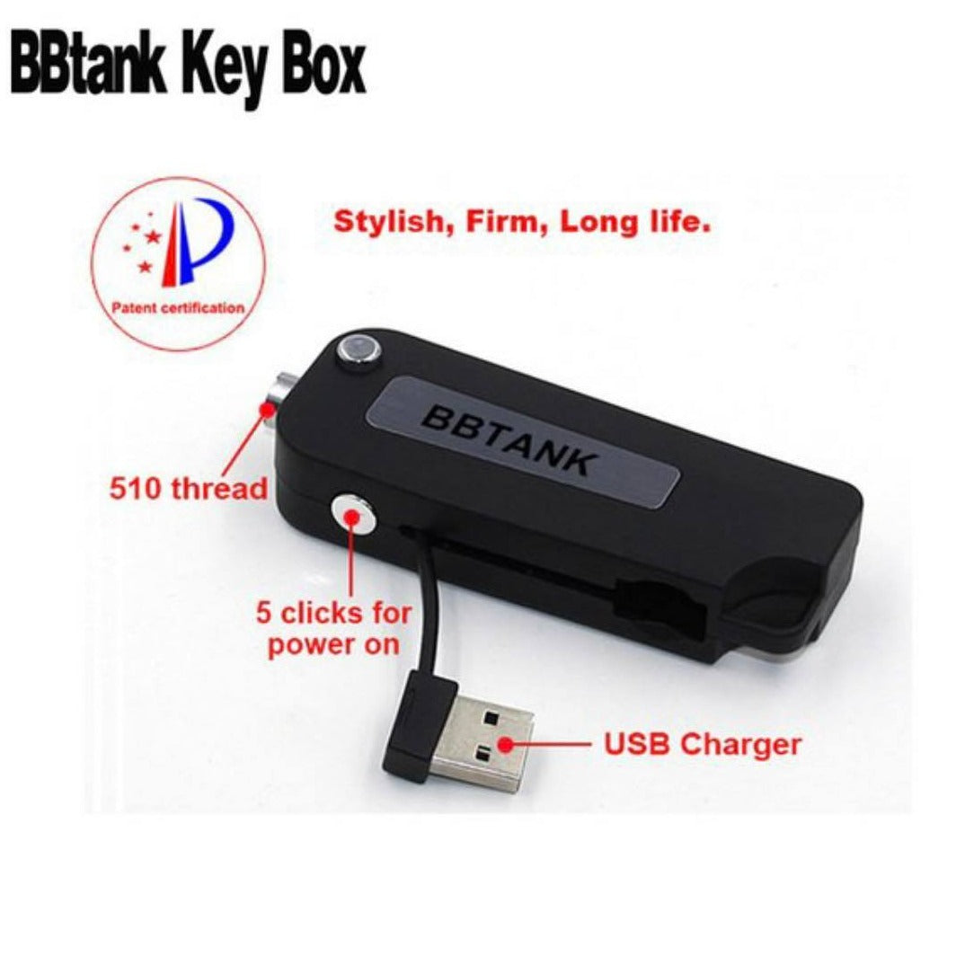 Flip Vape Battery Discreet key fob Rock710 - Society