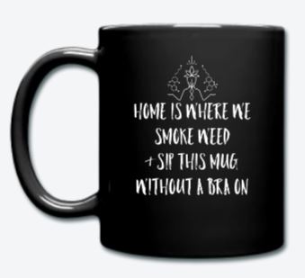 High Society Mama Smoke Weed / Dope Mom Mug - Society